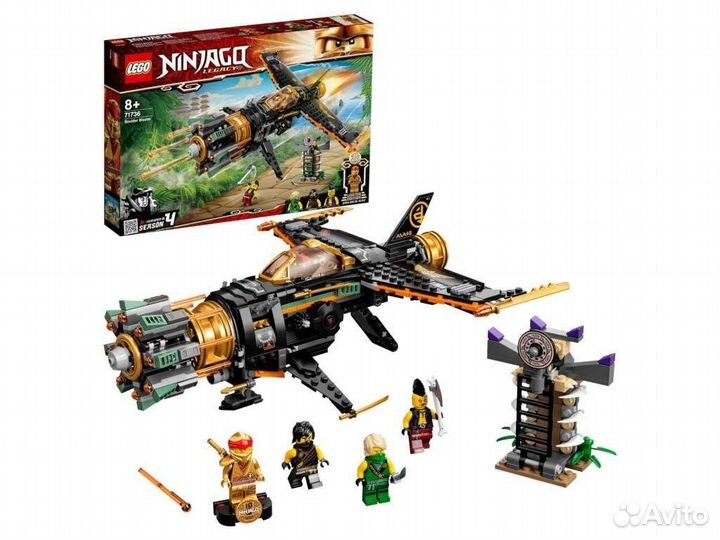 Скорострельный эстребитель Коула lego ninjago