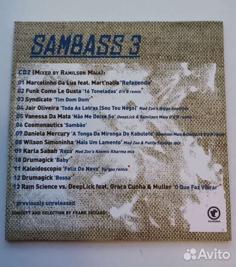 Sambass 3: Hottest Brazilian Drum & Bass Grooves