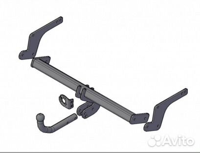 Фаркоп Renault Duster1-2/Террано/ Рено Дастер