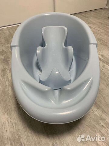 Ванночка для купания с горкой