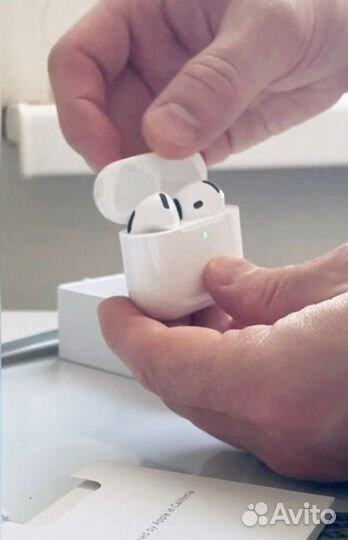 Наушники apple airpods 4 с шумоподавлением