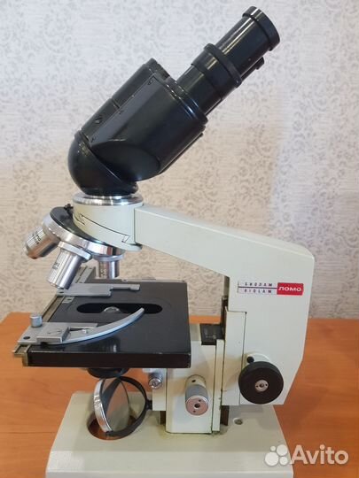 Микроскоп ломо биолам с насадкой ау-12
