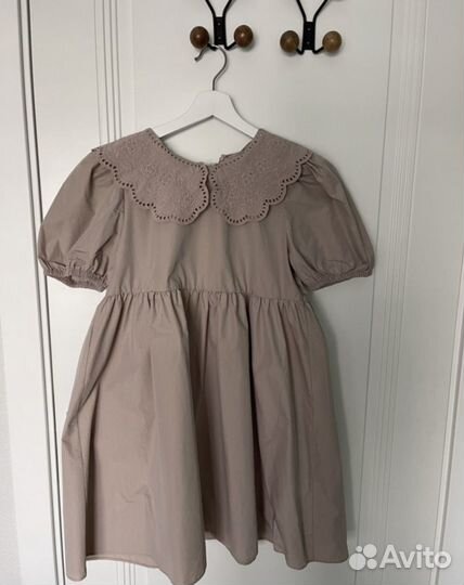 Платье летнее lime бежевое