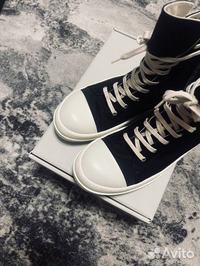 Rick Owens drkshdw High-Top Pentagram Ramones in B