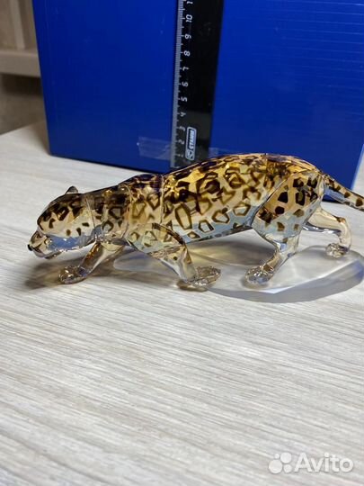 Фигурка Сваровски (Swarovski) Ягуар