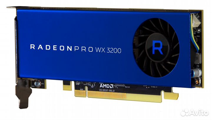 Radeon Pro WX 3200 почти новая