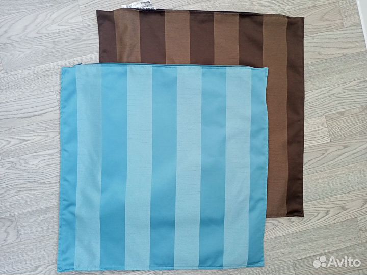 Наволочка декоративная IKEA 50*50 коричневая