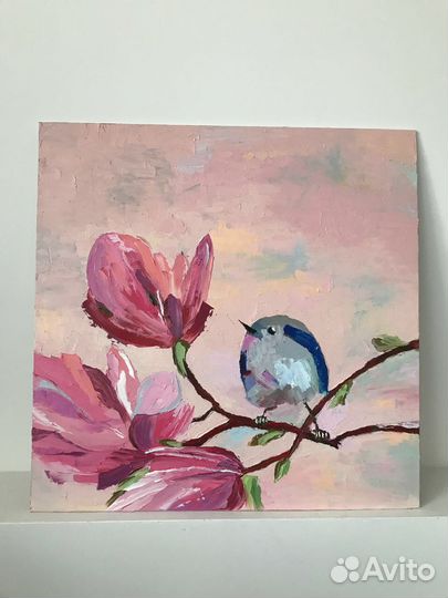 Картина (воробей)