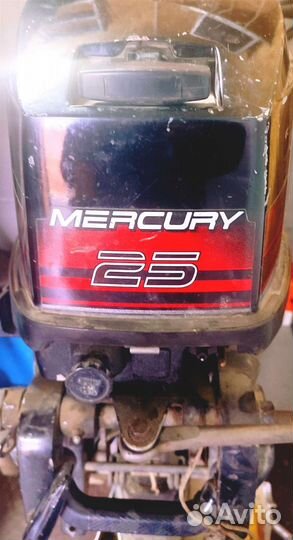 Лодной мотор Mercury 25