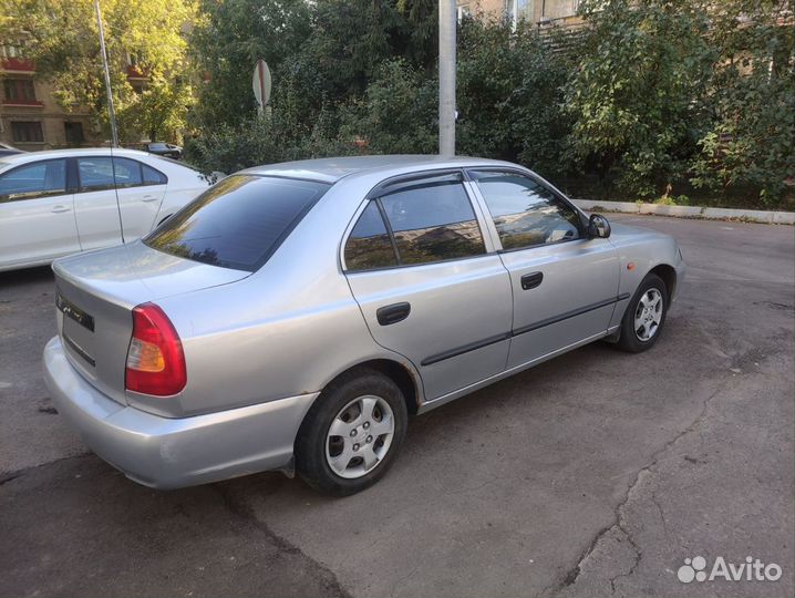 Hyundai Accent 1.5 AT, 2005, 299 000 км