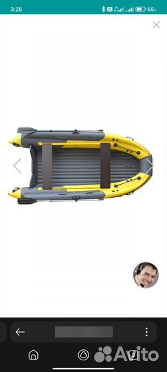 Лодка с мотором