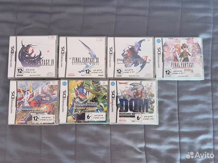 Картриджи для Nintendo DS