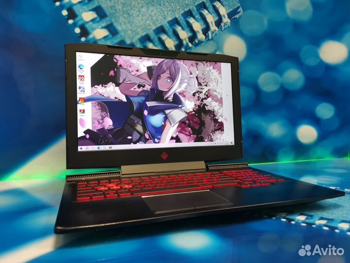 Игровой HP Omen на i7 7700HQ / GTX 1060 / SSD