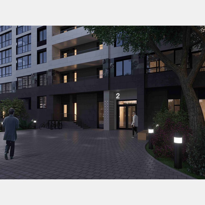 3-к. квартира, 95,2 м², 2/16 эт.