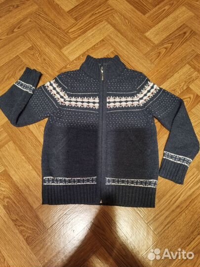 Теплая кофта для мальчика