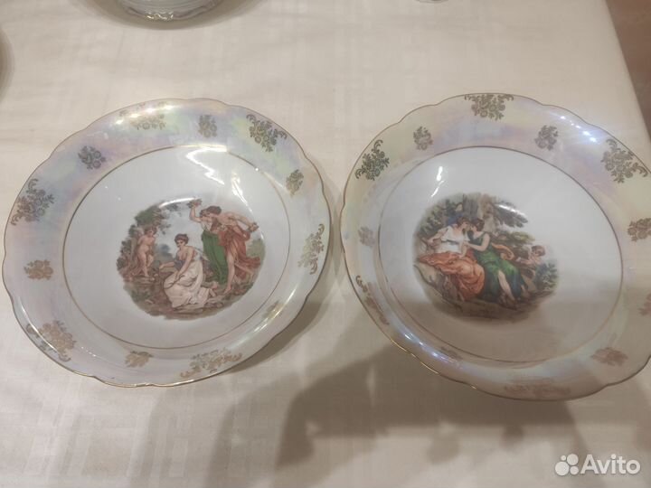 Часть столового сервиза Мадонна, Kahla, ГДР