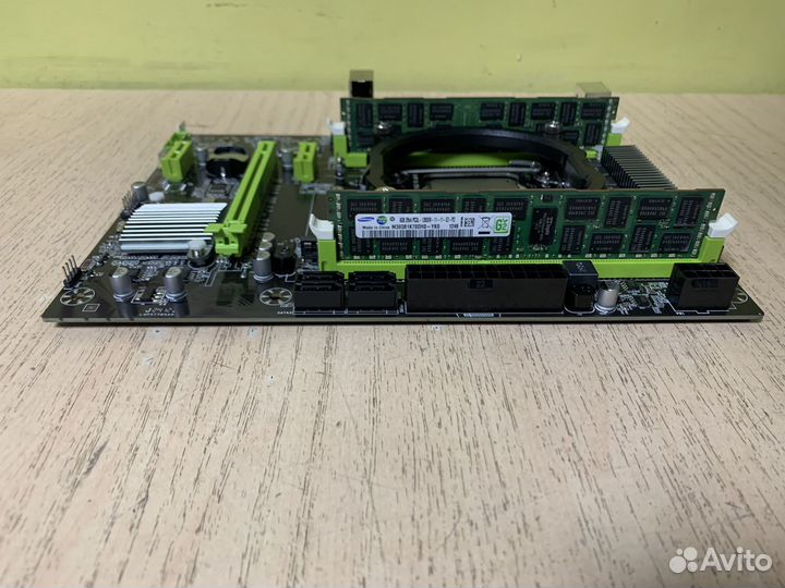 Материнская плата Xeon E5-2689; 16gb DDR3 Гарантия