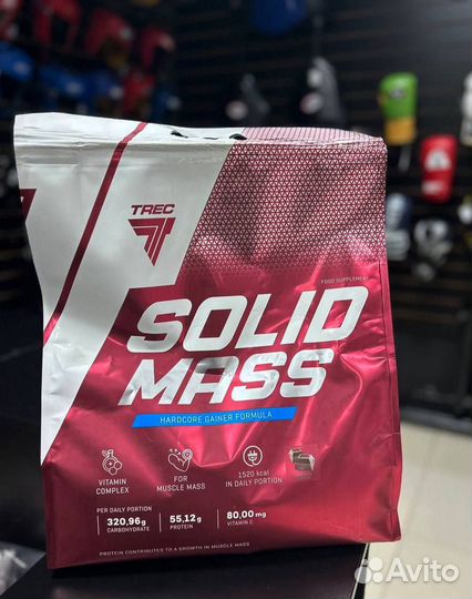 Гейнер Solid Mass trec Nutrition - 3 кг
