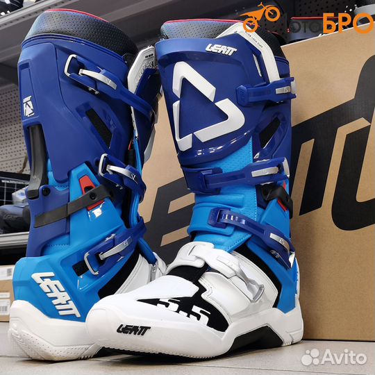 Мотоботы эндуро Leatt 5.5 синие / белые