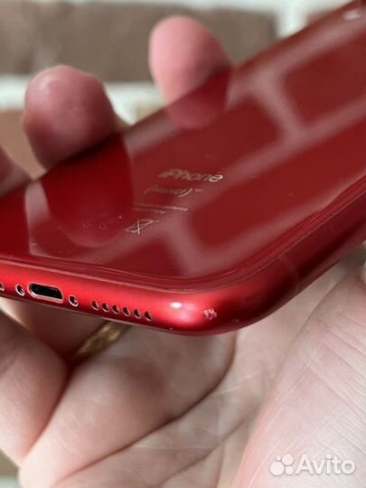 Корпус iPhone XR красный, оригинал