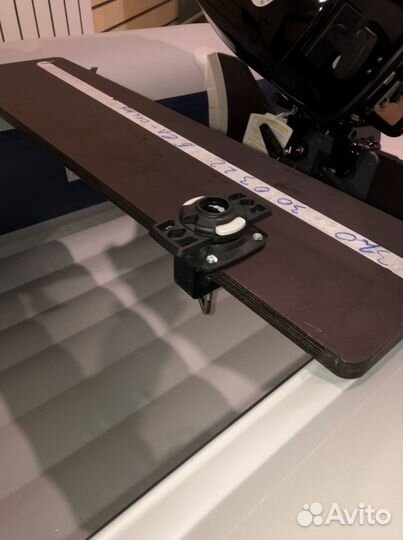 Крепление на струбцине в лодку пвх