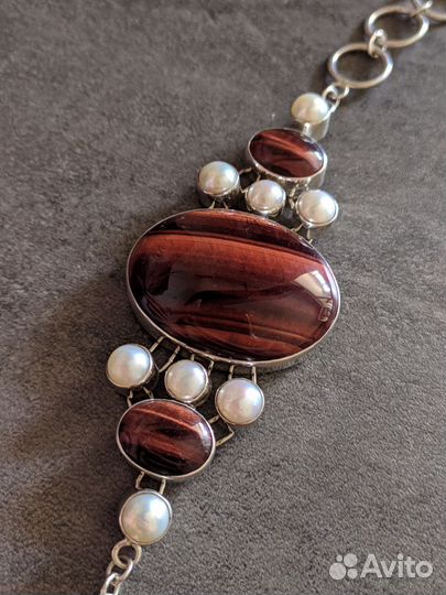 Серебряные браслеты с Бычьим глазом