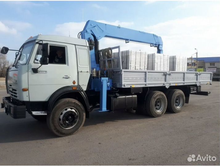 Услуги манипулятора камаз