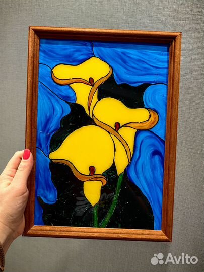 Витражная картина