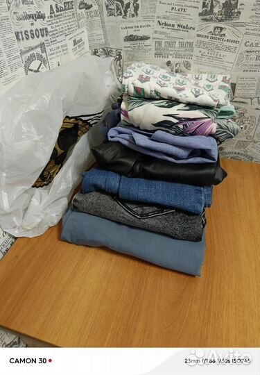 Вещи пакетом женские и детские