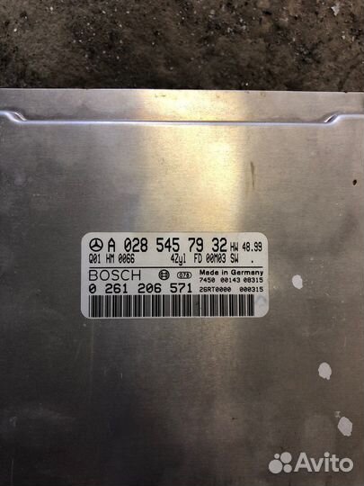 Эбу Mercedes w208 2.3 m111e23