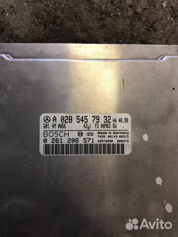 Эбу Mercedes w208 2.3 m111e23