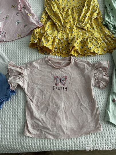 Пакет вещей на девочку 98 см