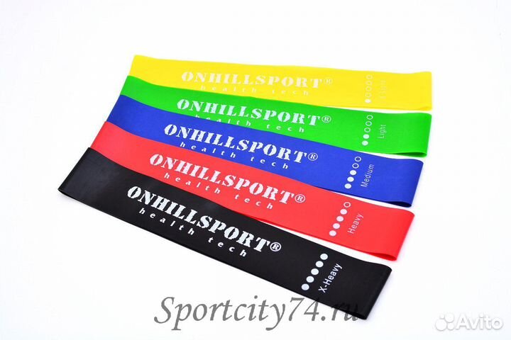 Набор эспандеров для фитнеса Onhillsport Mini Band