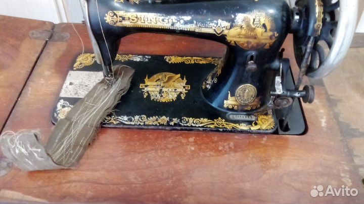 Швейная машинка зингер ножная 1908 год
