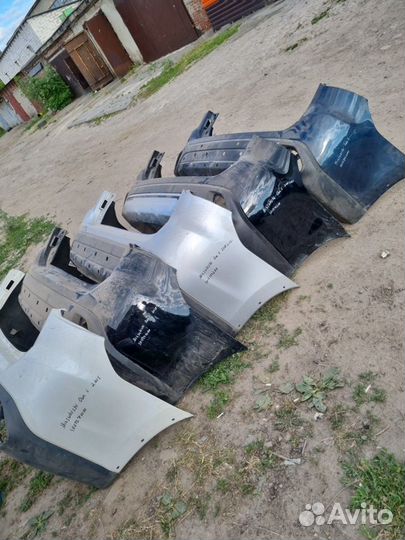 Бампер задний Mitsubishi Outlander 3