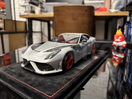 Mansory Ferrari F12 Stalonne серебристый 1:18