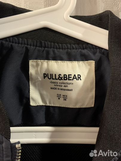 Бомбер pull and bear, размер М. Состояние хорошее