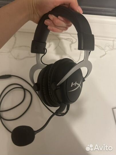 Наушники проводные гарнитура HyperX CloudX