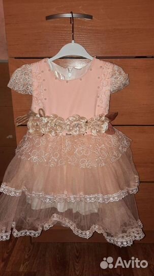Платье для девочки 86 92