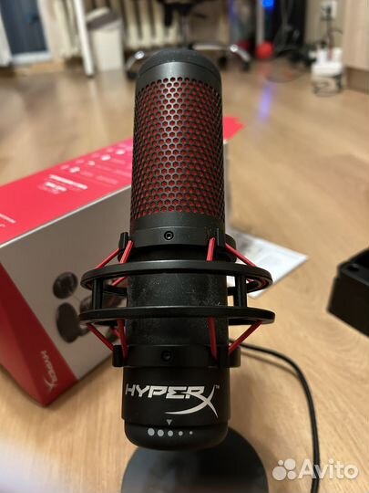 Микрофон hyperx quadcast