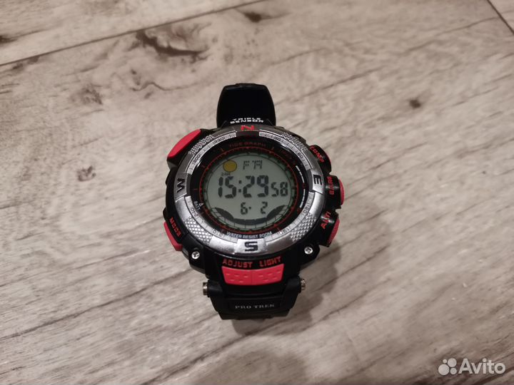 Часы casio pro trek prg 130
