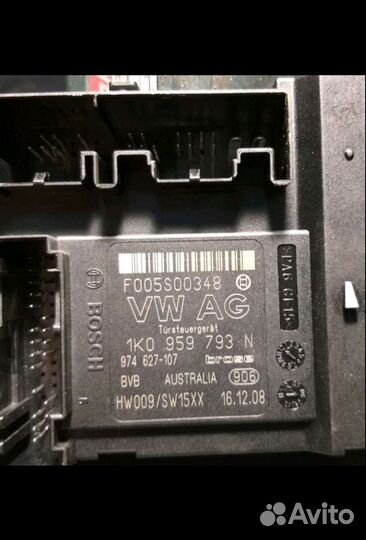 Блок управления двери Volkswagen passat b6/b7