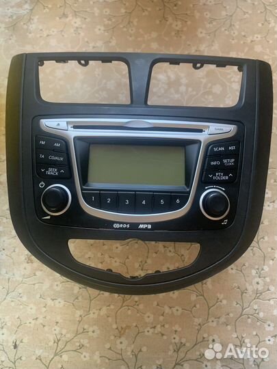 Магнитола hyundai solaris 1