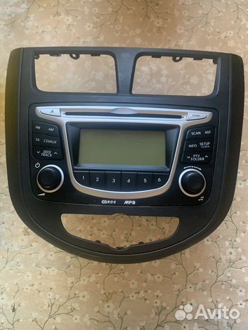 Магнитола hyundai solaris 1