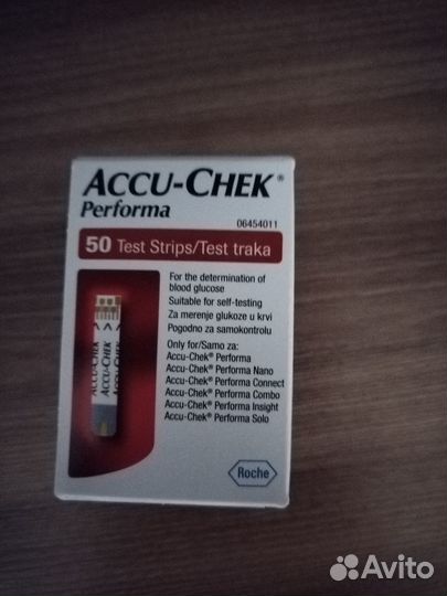 Тест полоски акку чек перформа