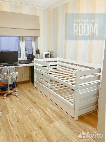 Кровать выкатная экологичная