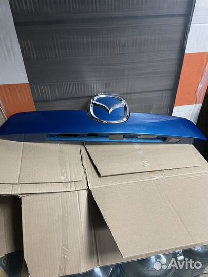 Накладка на дверь багажника mazda cx-5 2012