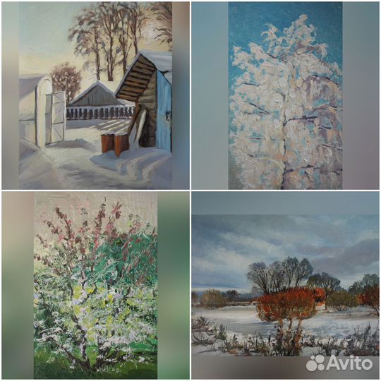 Картина масло