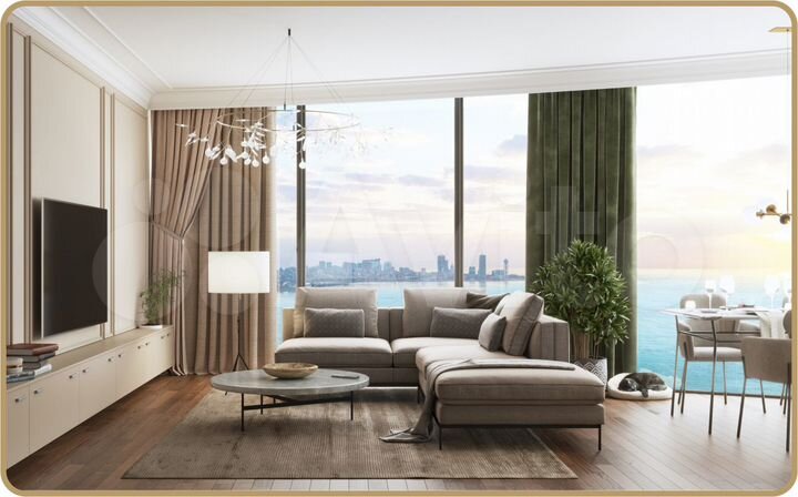 2-к. квартира, 62 м² (Грузия)