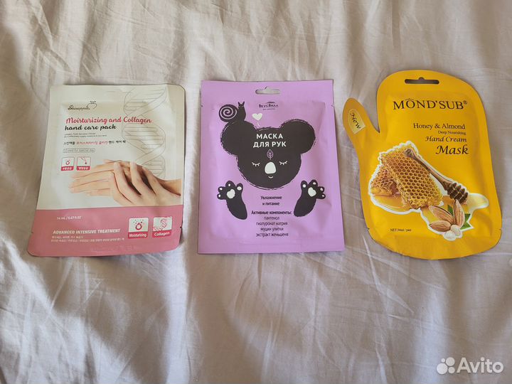 Маски-перчатки для рук